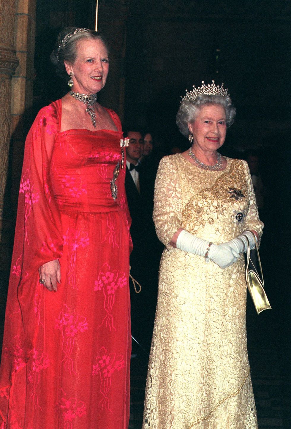 Queen Margrethe and Queen Elizabeth II