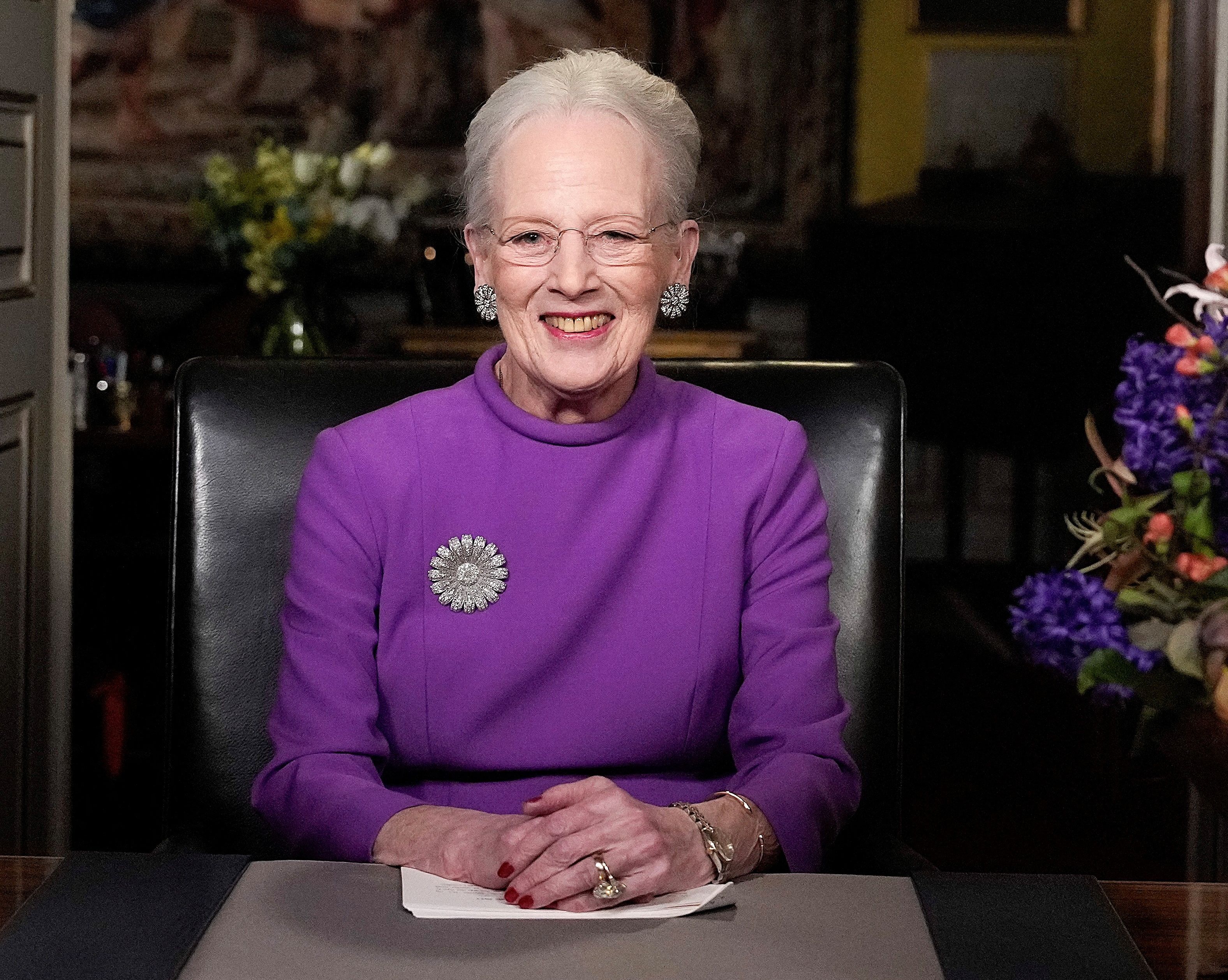 Queen Margrethe II of Denmark