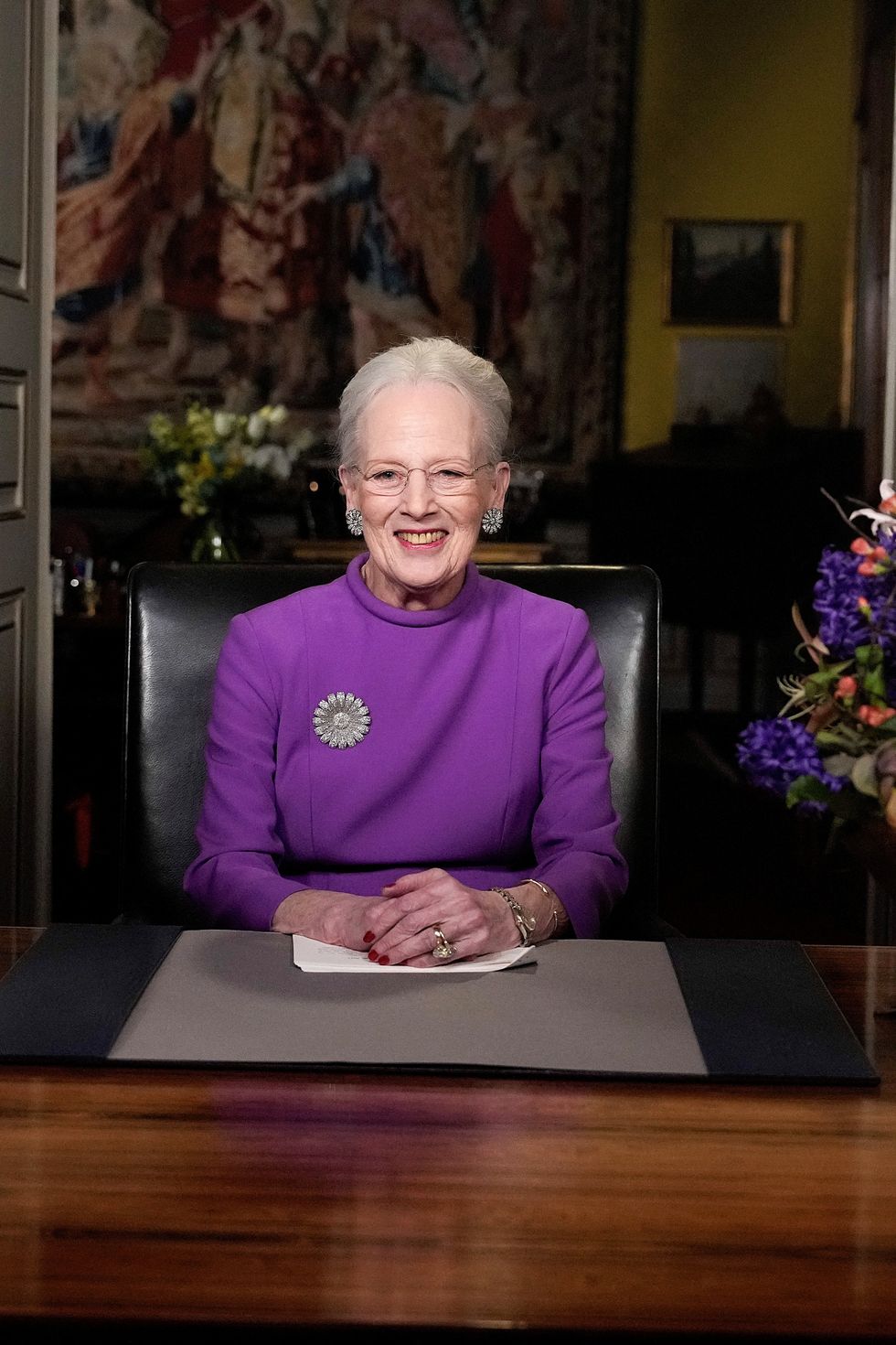Queen Margrethe II of Denmark