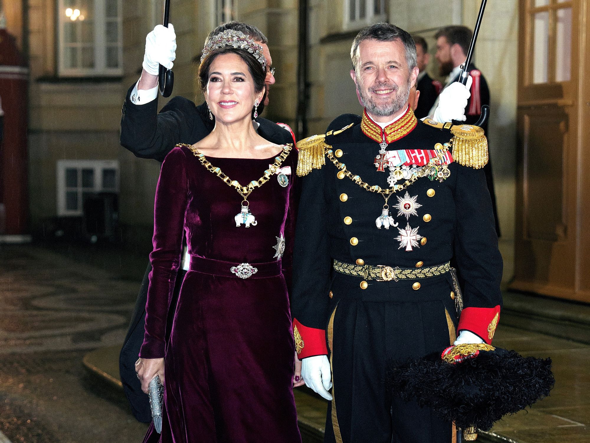Queen Mary and King Frederik