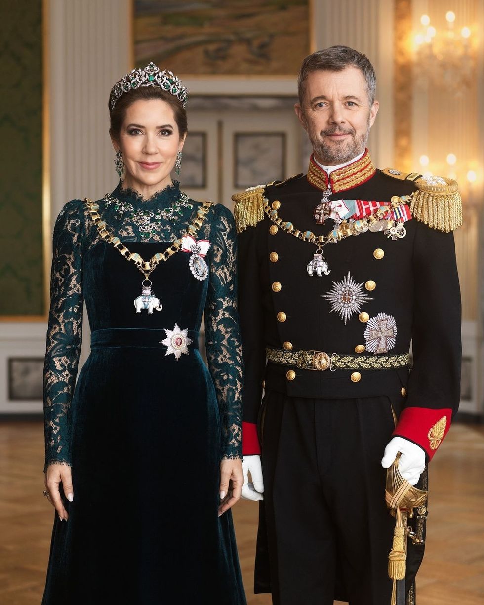 Queen Mary and King Frederik