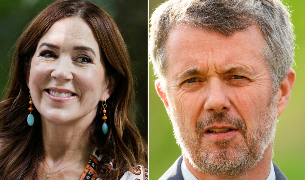 Queen Mary and King Frederik