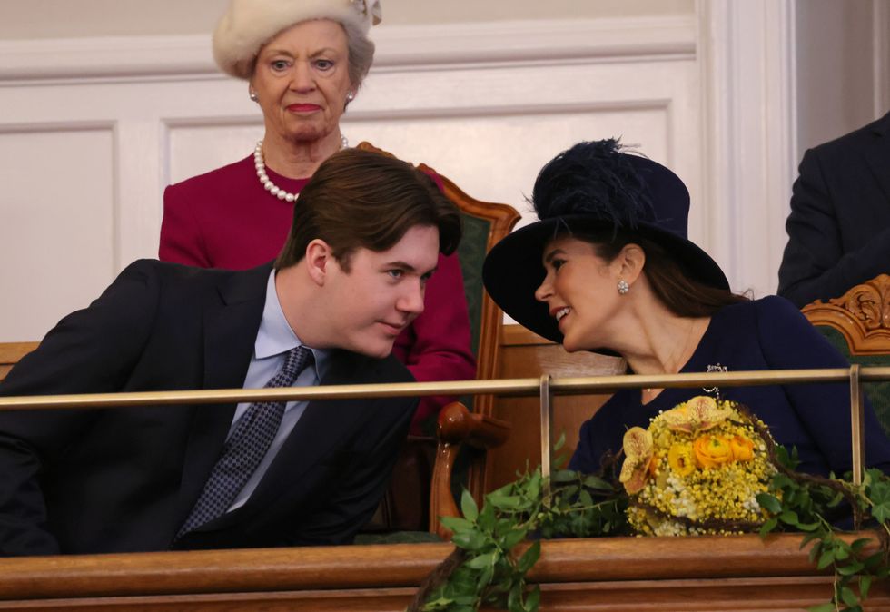 Queen Mary and Prince Christian.