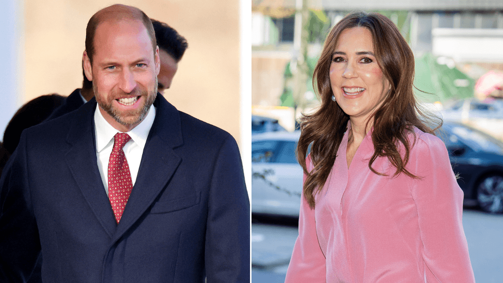 Queen Mary and Prince William