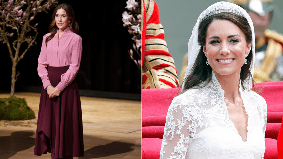 Queen Mary and Princess Kate