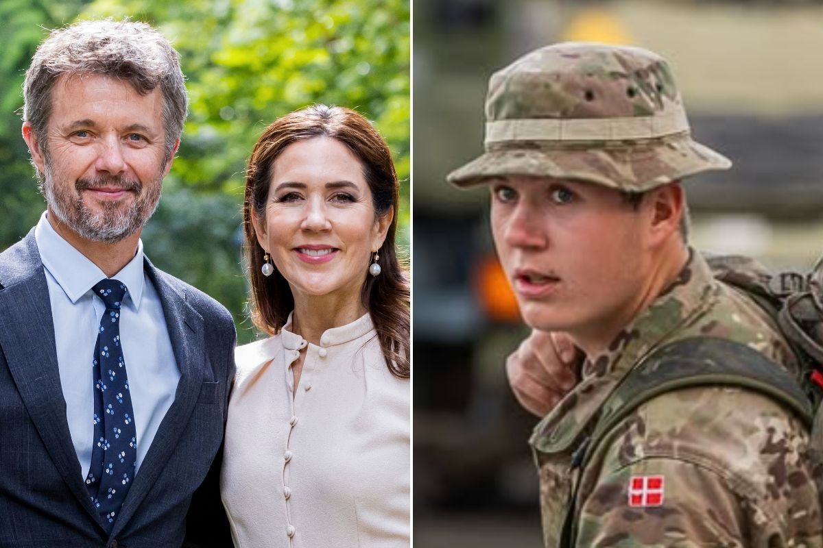 Queen Mary, King Frederik, Crown Prince Christian