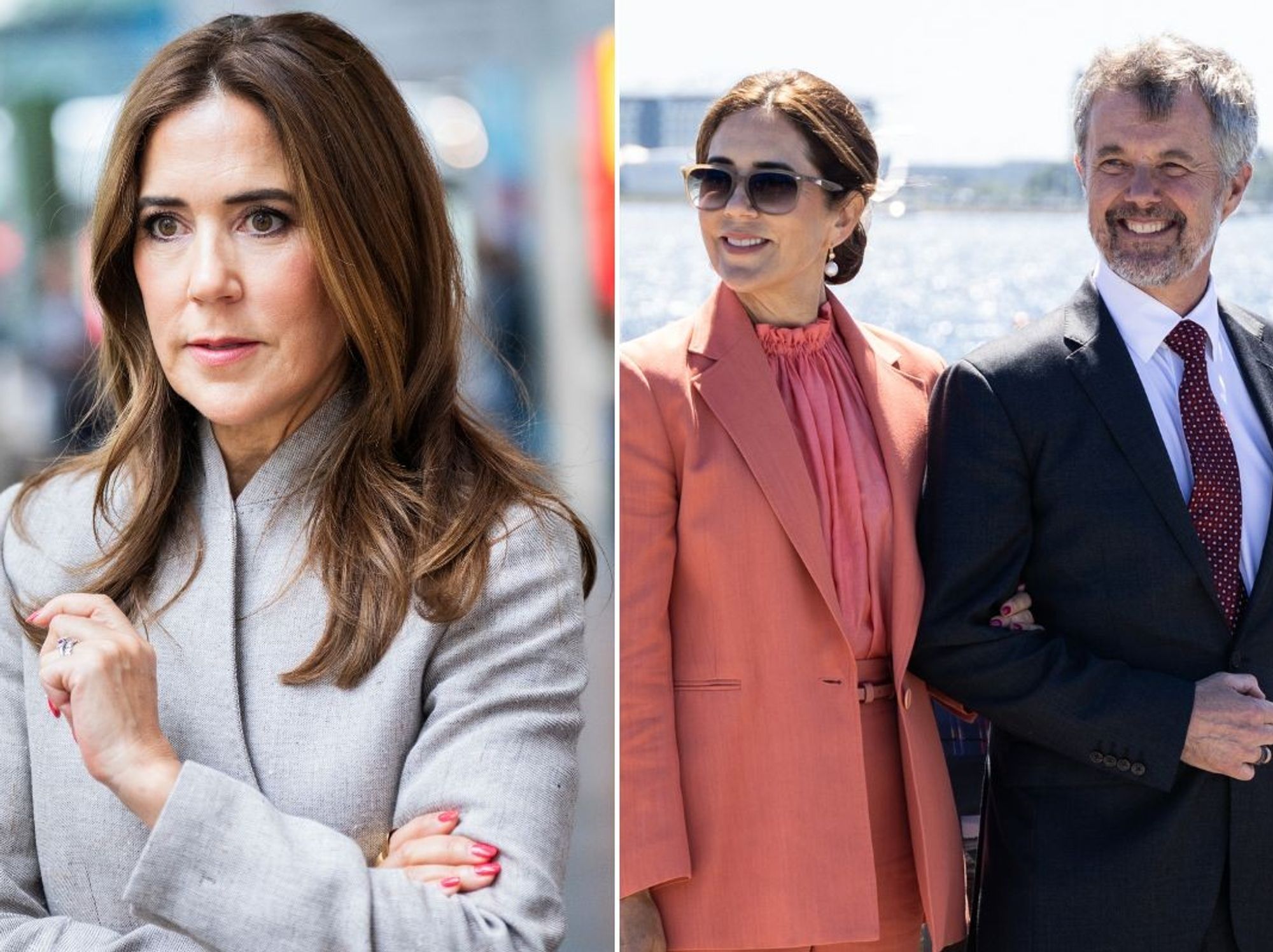 Queen Mary, King Frederik