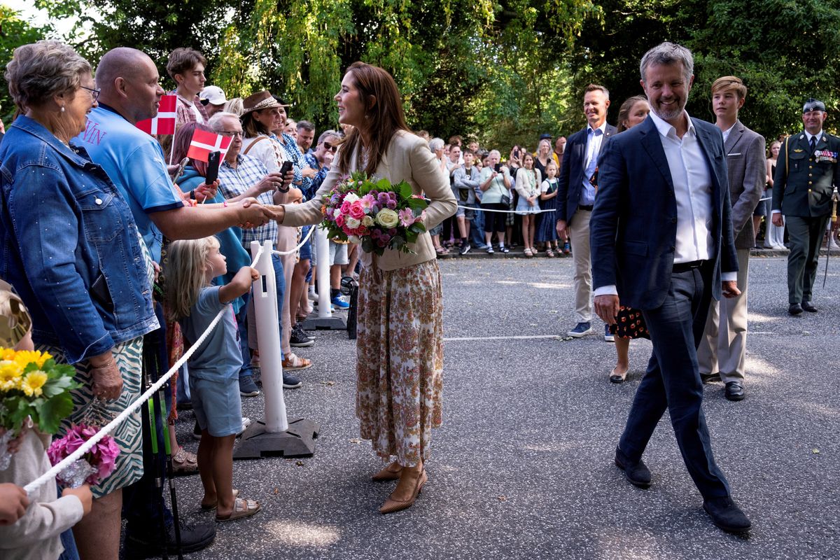 Queen Mary, King Frederik