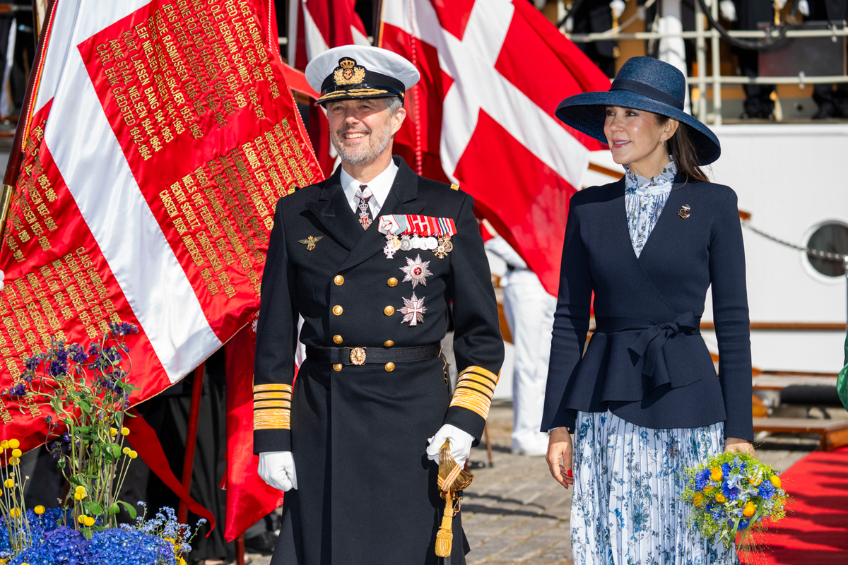 Queen Mary, King Frederik