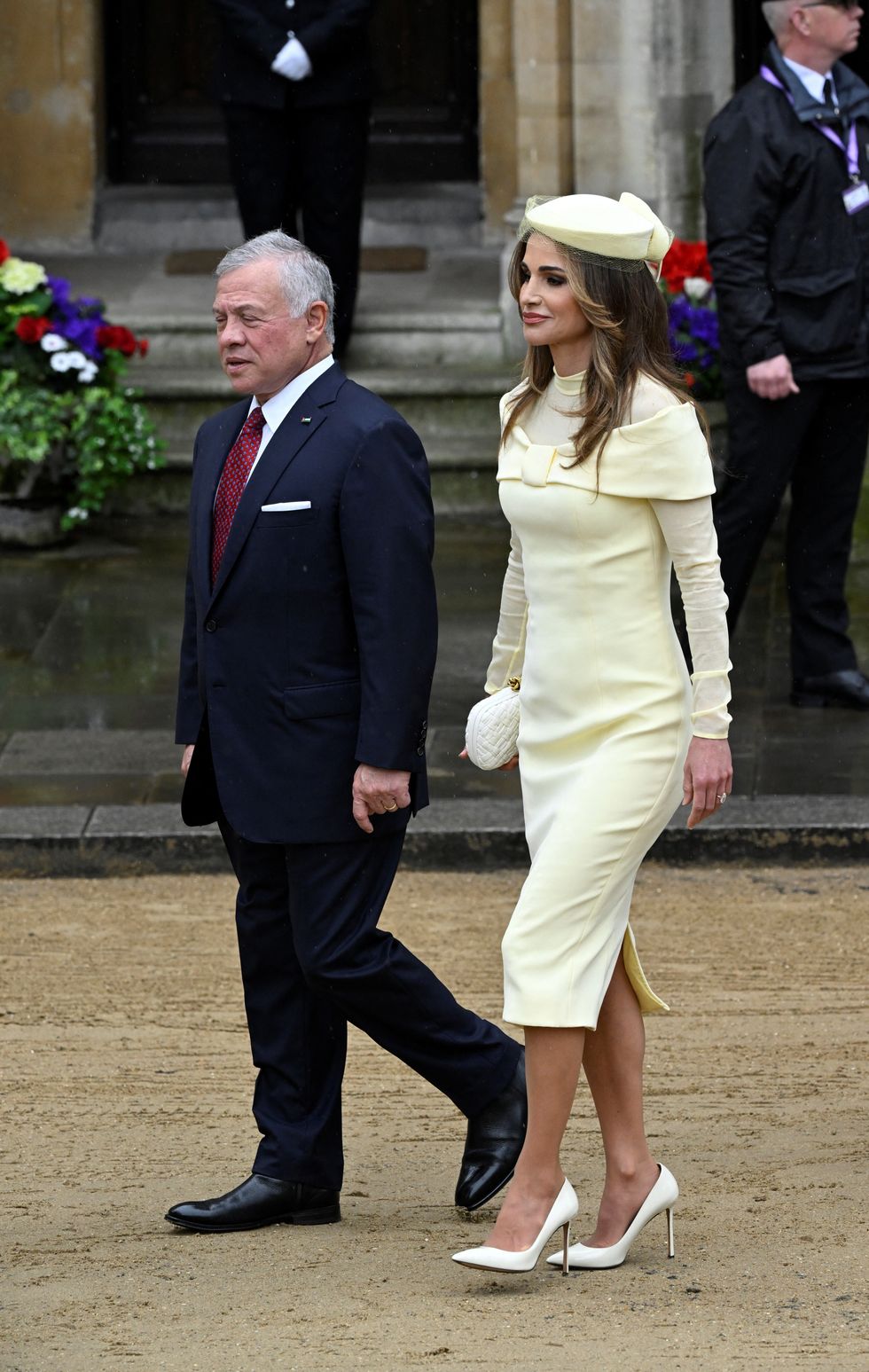 Queen Rania and King Abdullah
