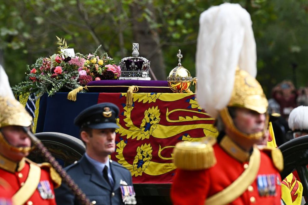 Queen's coffin