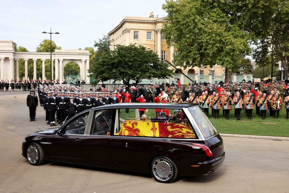 Queen's coffin