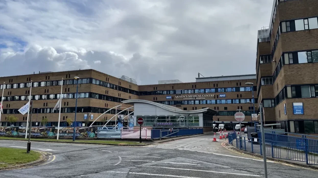 Queen's Medical Centre in Nottingham