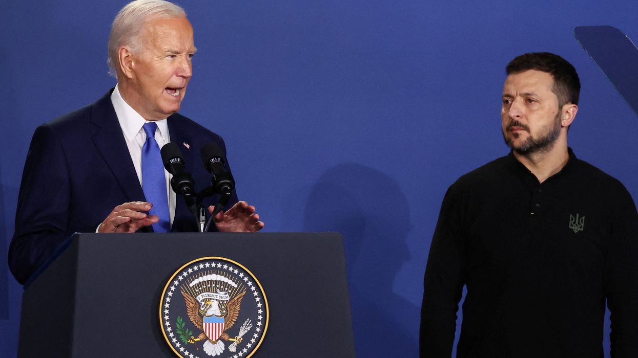 Joe Biden gaffe crisis mounts after calling Kamala Harris 'TRUMP' just hours after introducing Zelensky as Putin