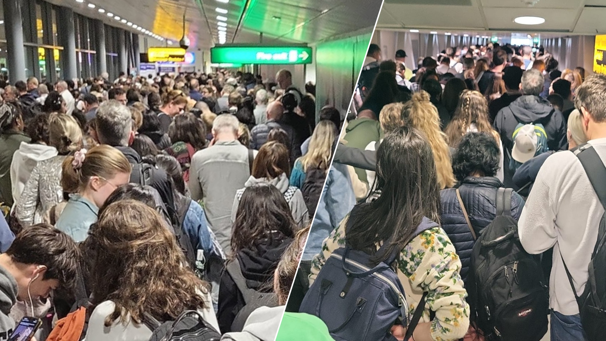 Queues at Stansted