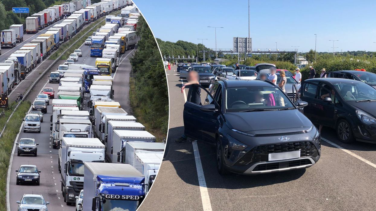 Queues near Channel Tunnel