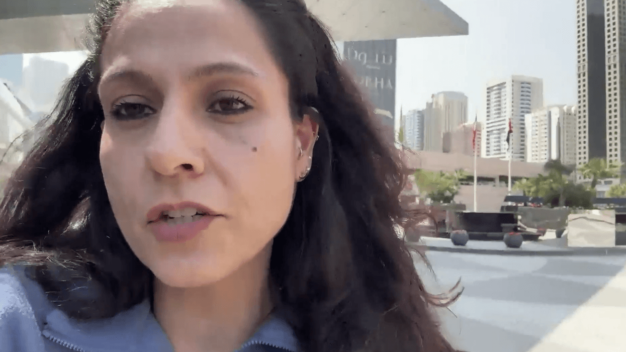 Qundeel Sadiq landed in Dubai yesterday morning