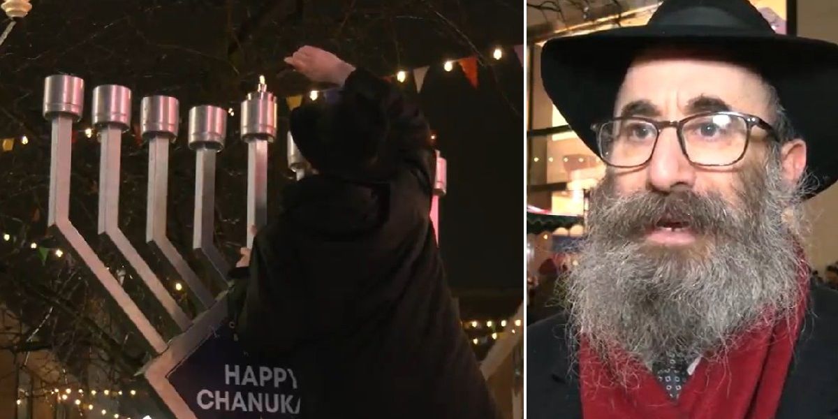 NextImg:‘We won’t be cowed by intolerance’ Rabbi issues rallying cry as ‘terrified’ Jewish communities celebrate Hanukkah