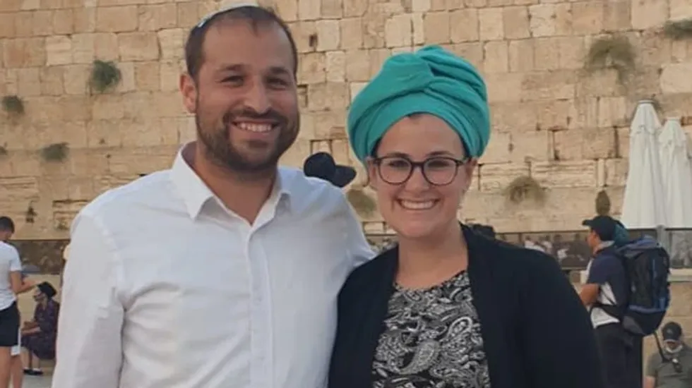 Rabbi Zecharia Deutsch and his wife Nava