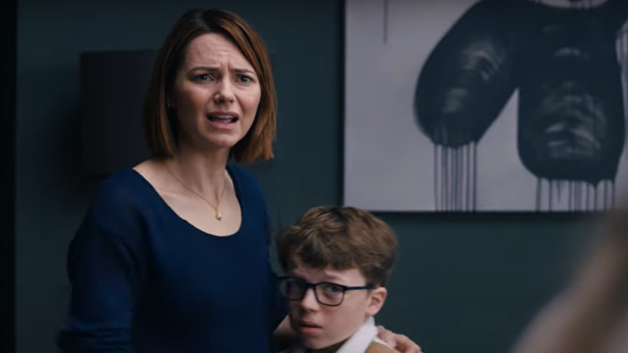 Rachel and her son, Liam