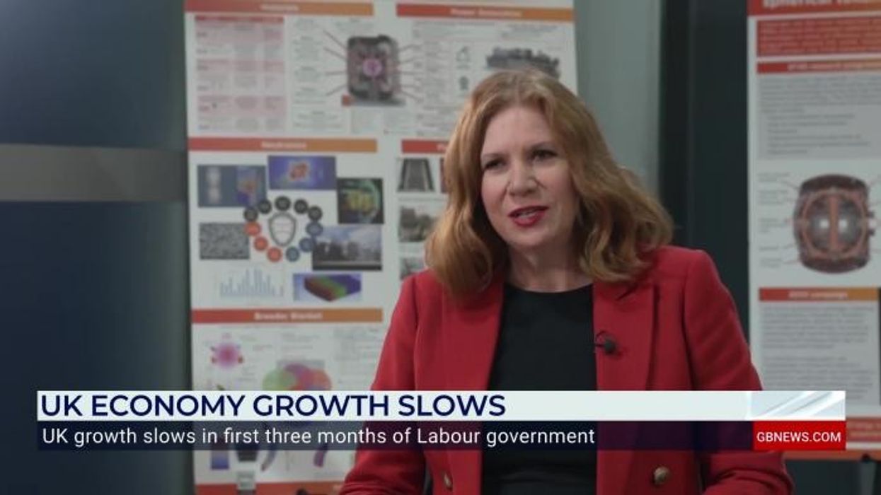 WATCH: Rachel Reeves reacts to news that growth of the economy has slowed - 'I want figures to be stronger'