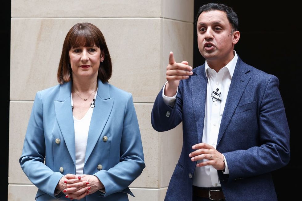 Rachel Reeves and Anas Sarwar