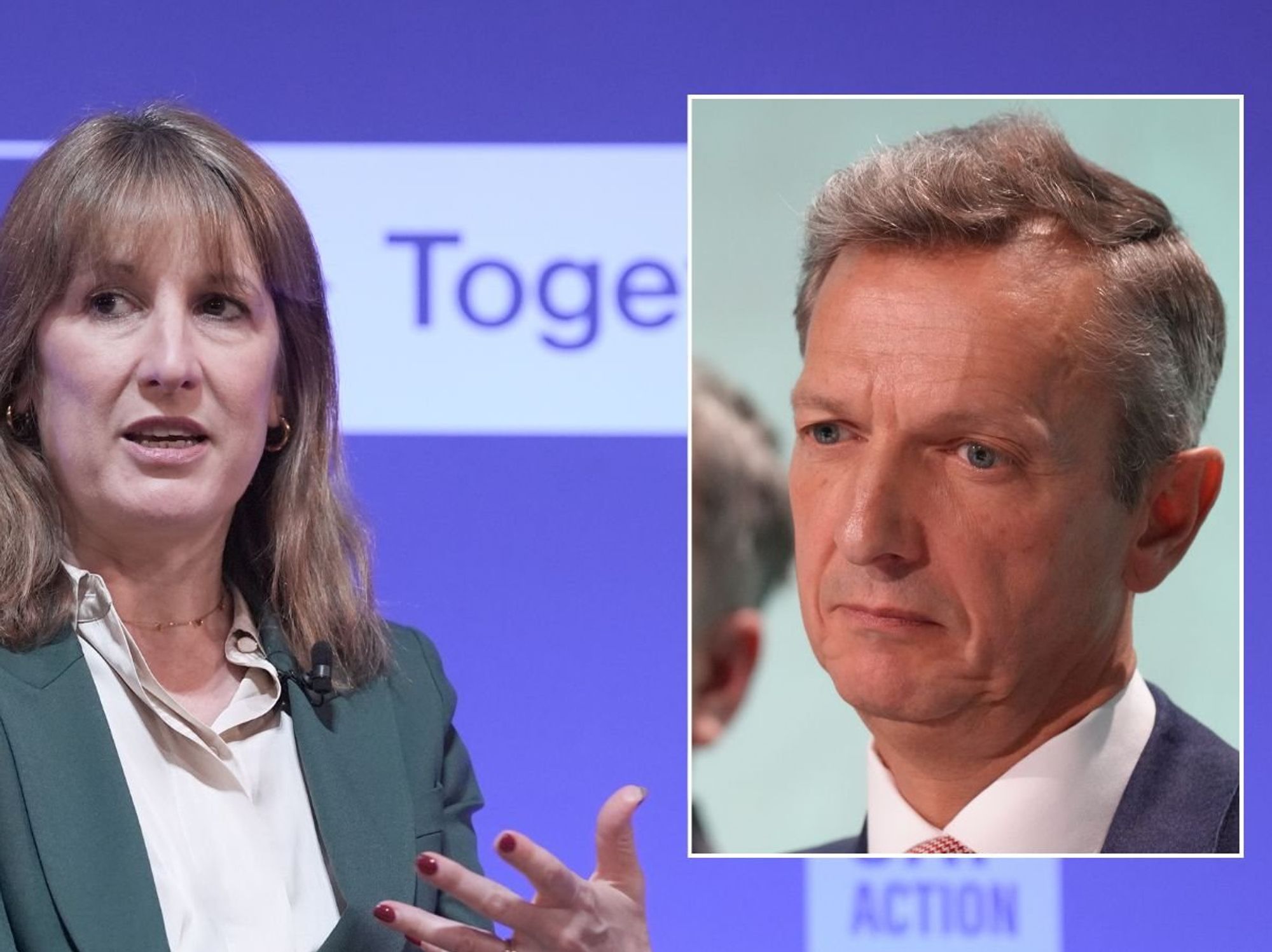 Rachel Reeves and Andy Haldane