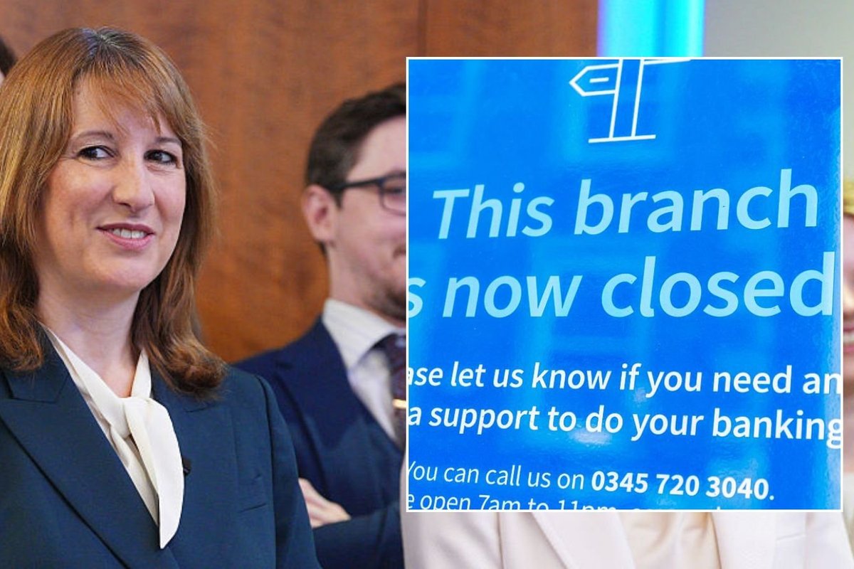 Rachel Reeves and bank branch closure