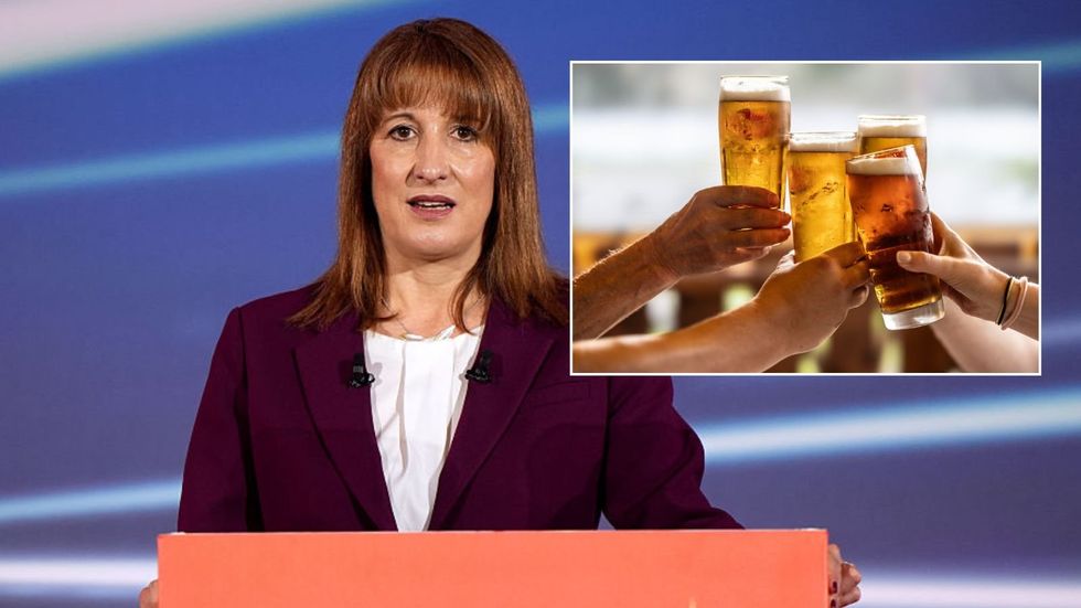 Rachel Reeves and beer