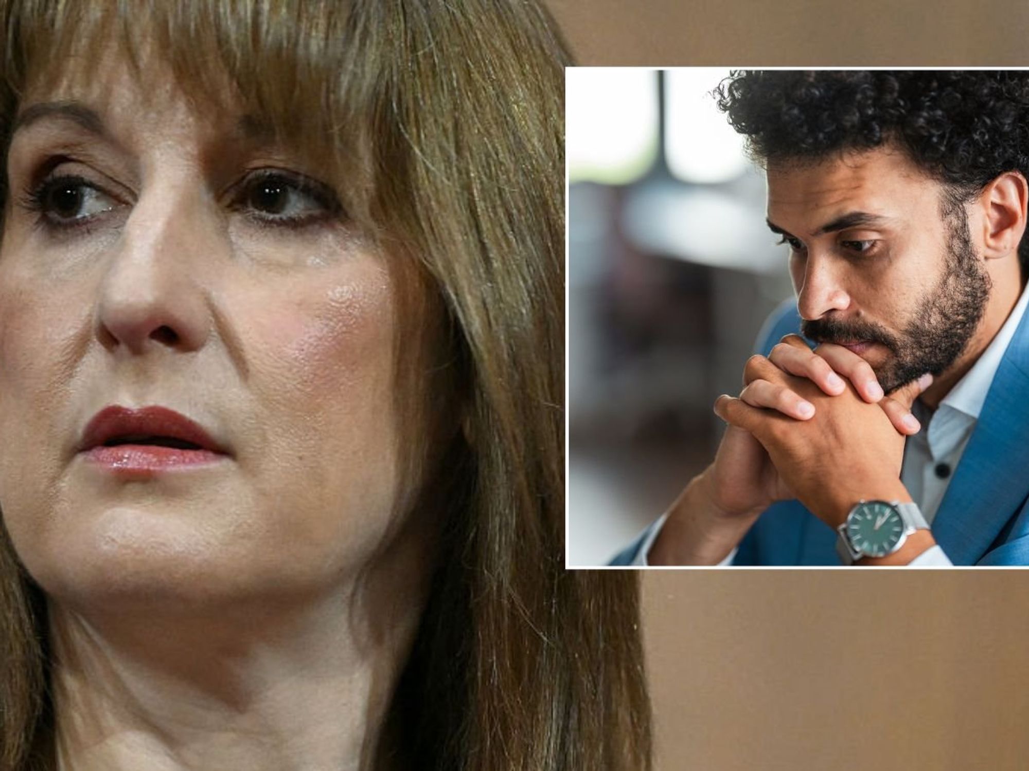 Rachel Reeves and business owner