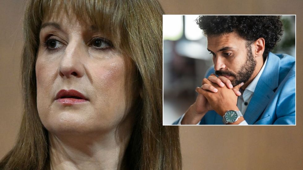 Rachel Reeves and business owner