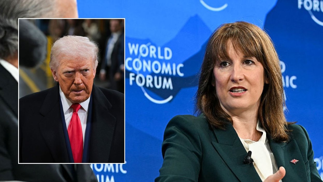 Rachel Reeves and Donald Trump