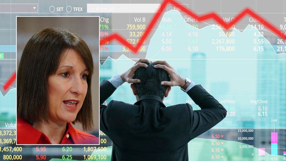 Rachel Reeves and economy crash