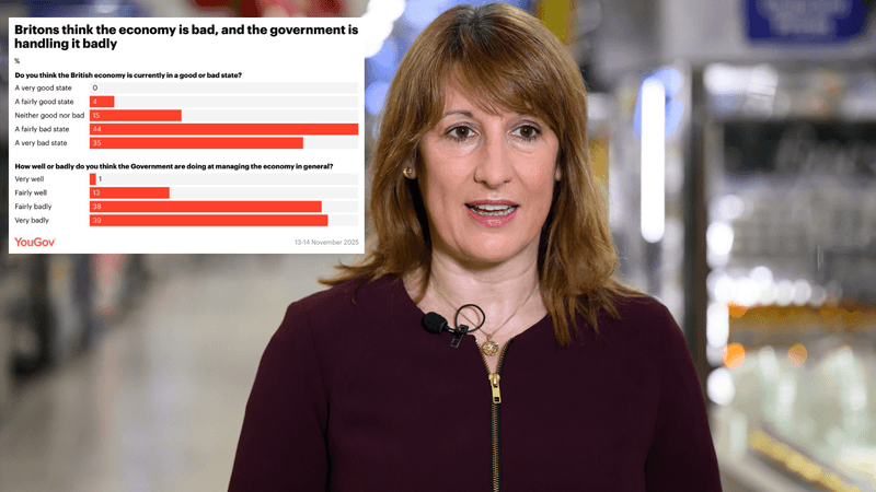 Rachel Reeves and economy poll