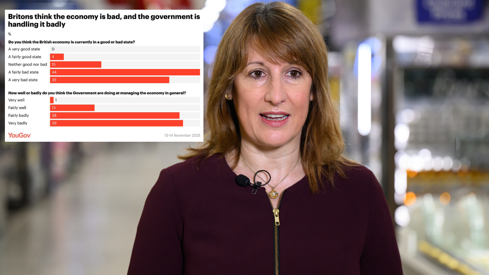 Rachel Reeves and economy poll