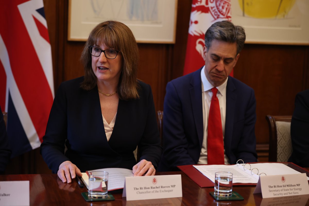 Rachel Reeves and Ed Miliband