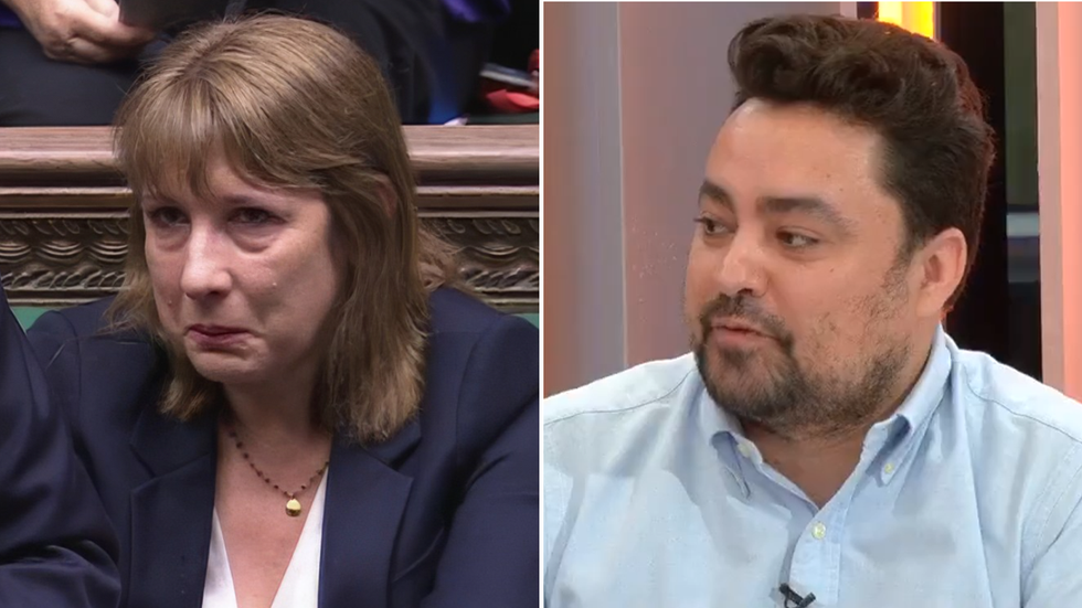 Rachel Reeves and Fraser Myers