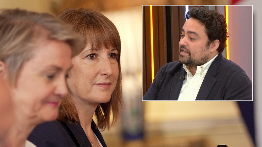 Rachel Reeves and Fraser Myers