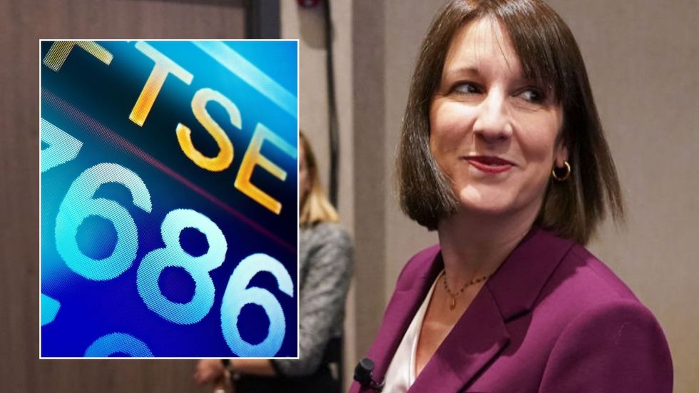 Rachel Reeves and FTSE 100