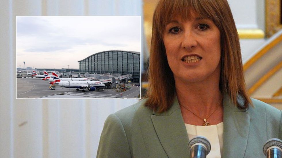 Rachel Reeves and Heathrow airport