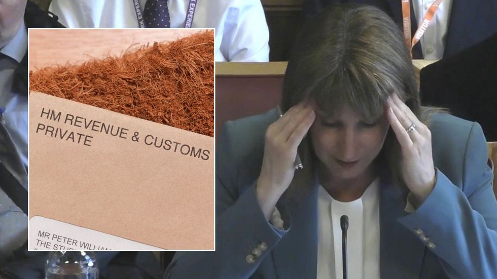 Rachel Reeves and HMRC letter