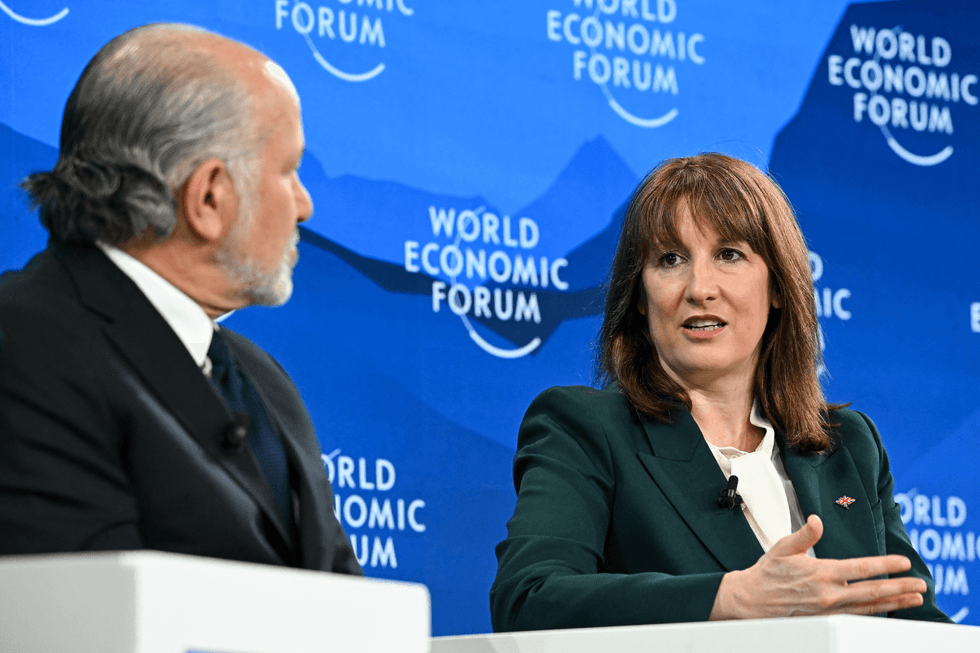 Rachel Reeves and Howard Lutnick