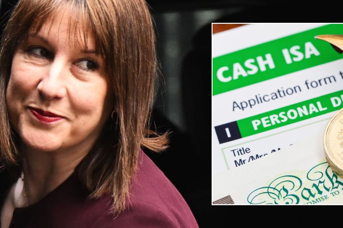 Rachel Reeves and ISA form