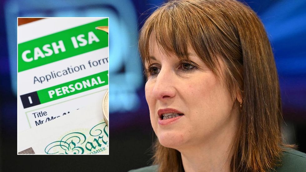 Rachel Reeves and ISA form