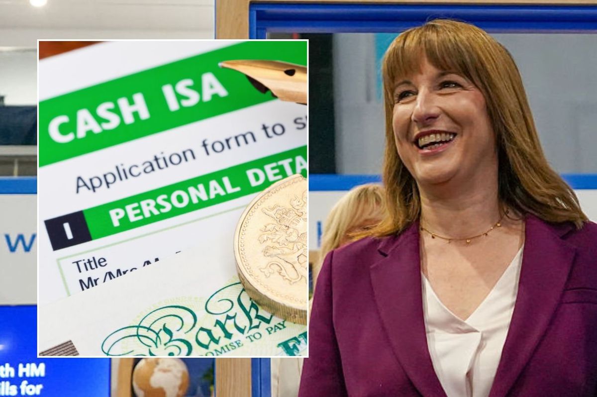 Rachel Reeves and ISA form