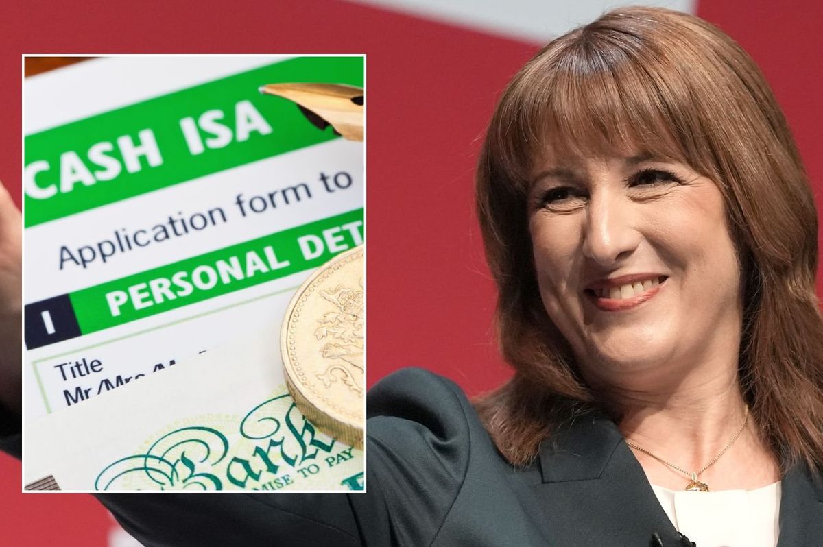 Rachel Reeves and ISA form