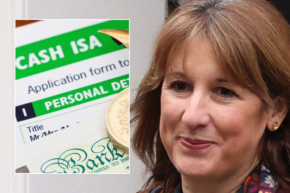 Rachel Reeves and ISA form