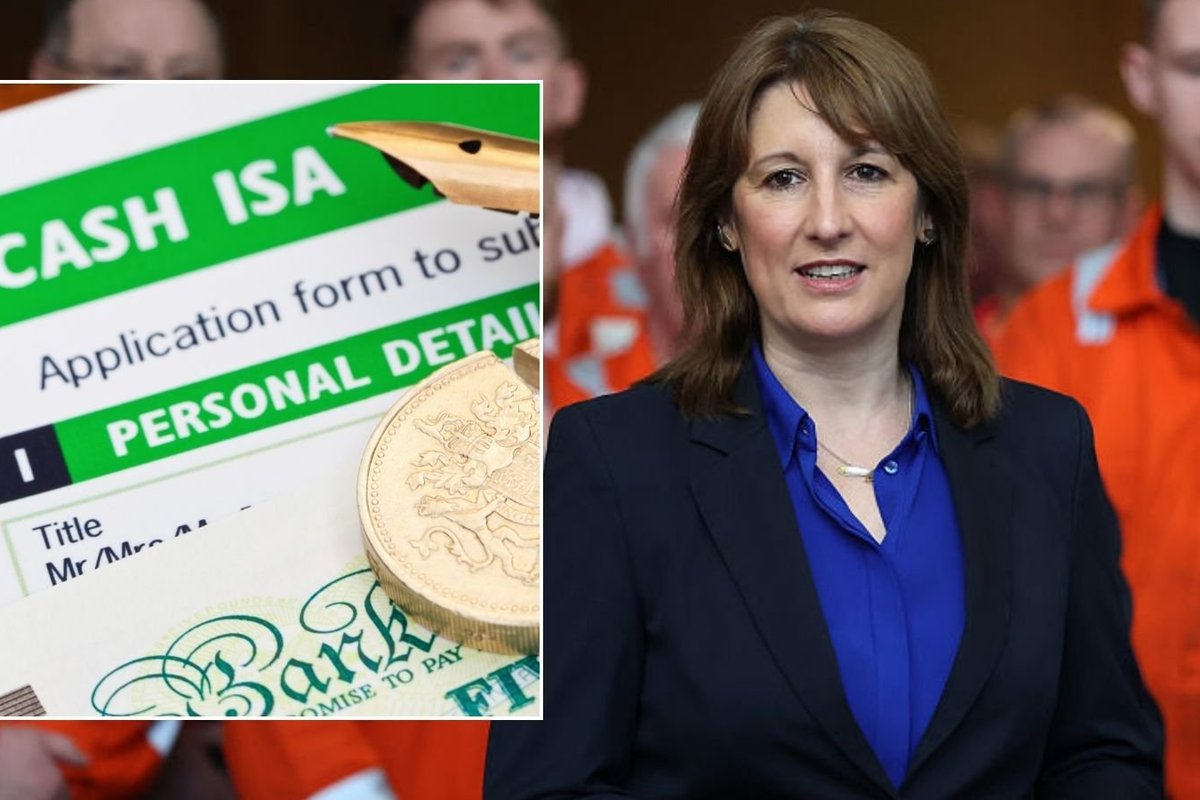 Rachel Reeves and ISA form