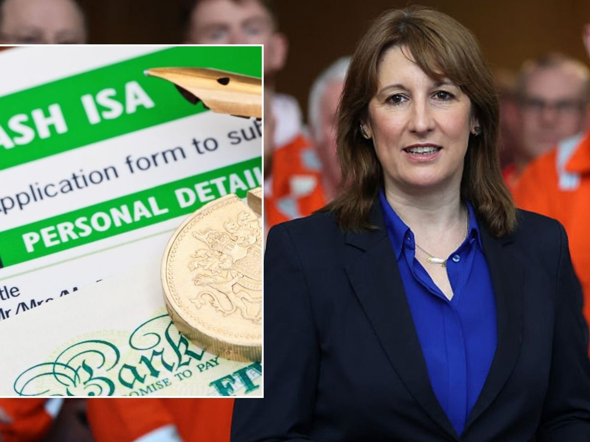 Rachel Reeves and ISA form