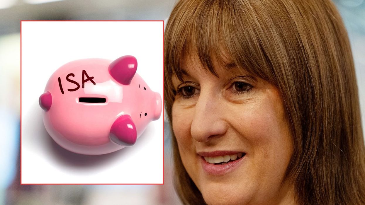 Rachel Reeves and ISA piggy bank